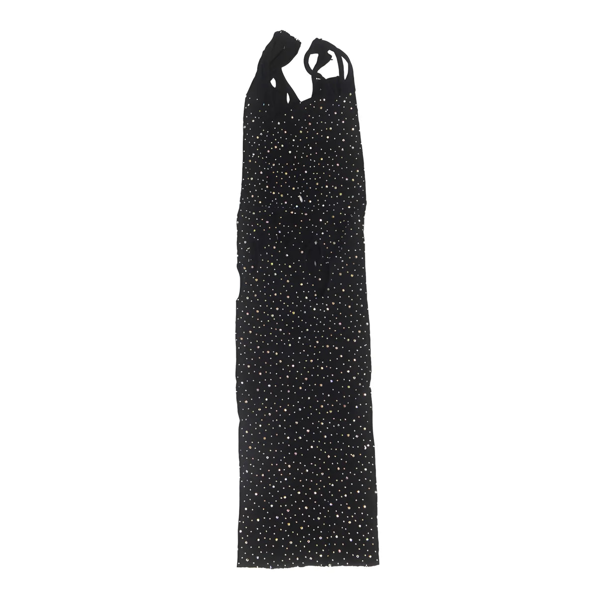 subblime 952198 robe resille avec diamants brillants noir taille unique