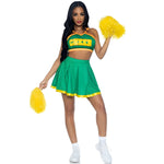 Costume Pom-Pom Girl vert et festif LEG AVENUE - Vignette | Adopt1toy