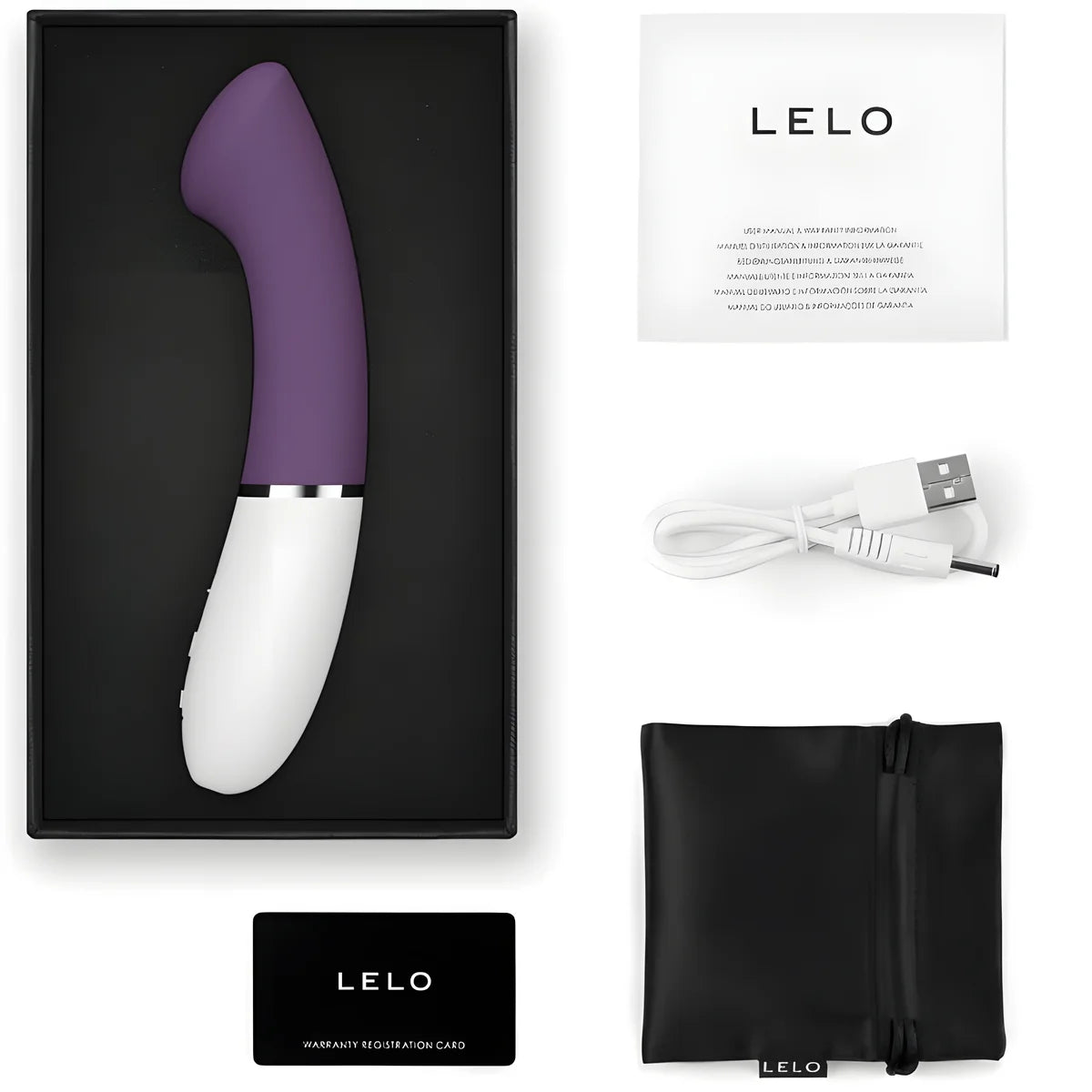 lelo gigi 3 vibrateur point g violet
