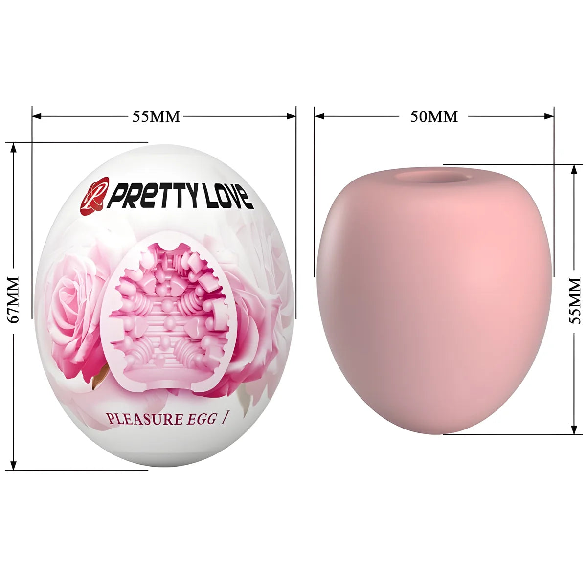 pretty love masturbateur pour homme oeuf rose