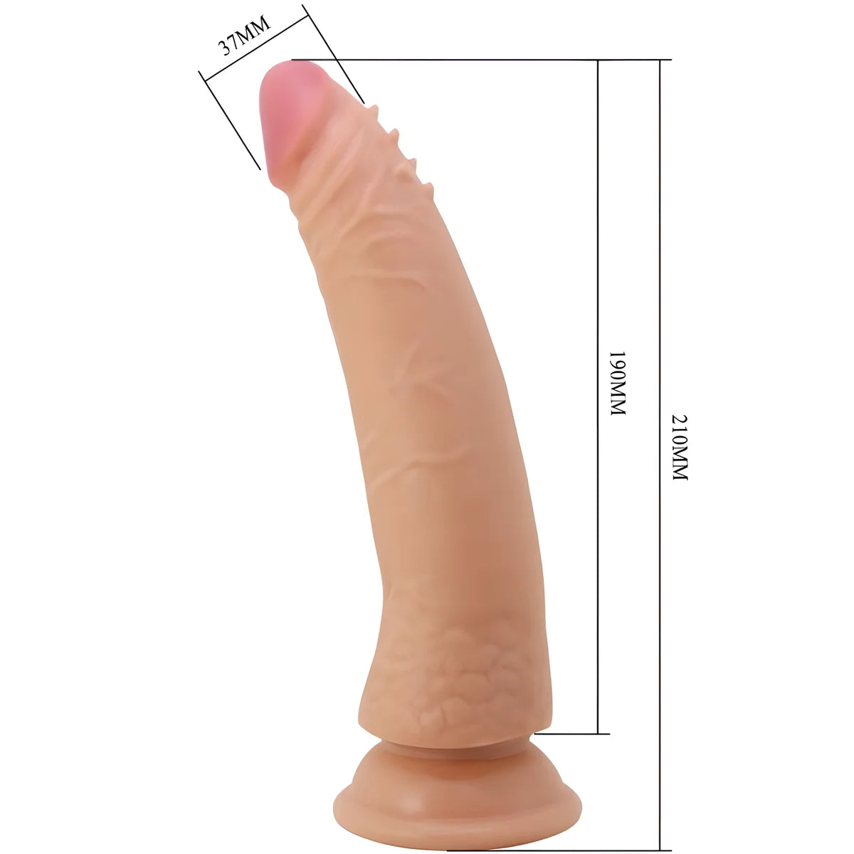 pretty love kable penis super realiste 21 cm modele chair 2