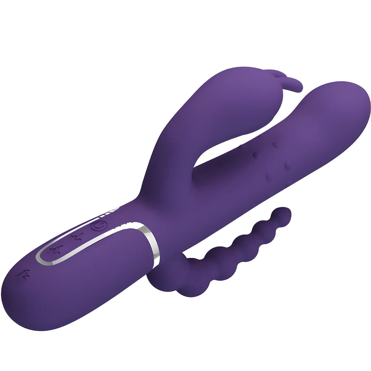 pretty love cammy triple vibrateur multifonction 4 en 1 violet