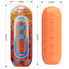 pretty love masturbateur pour homme a deux boules orange