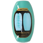 Boite Catherine Caspar verte Pretty Love, packaging illustrant la double gaine TPR texturée à entrée en pétales du masturbateur oeuf compact et discret.