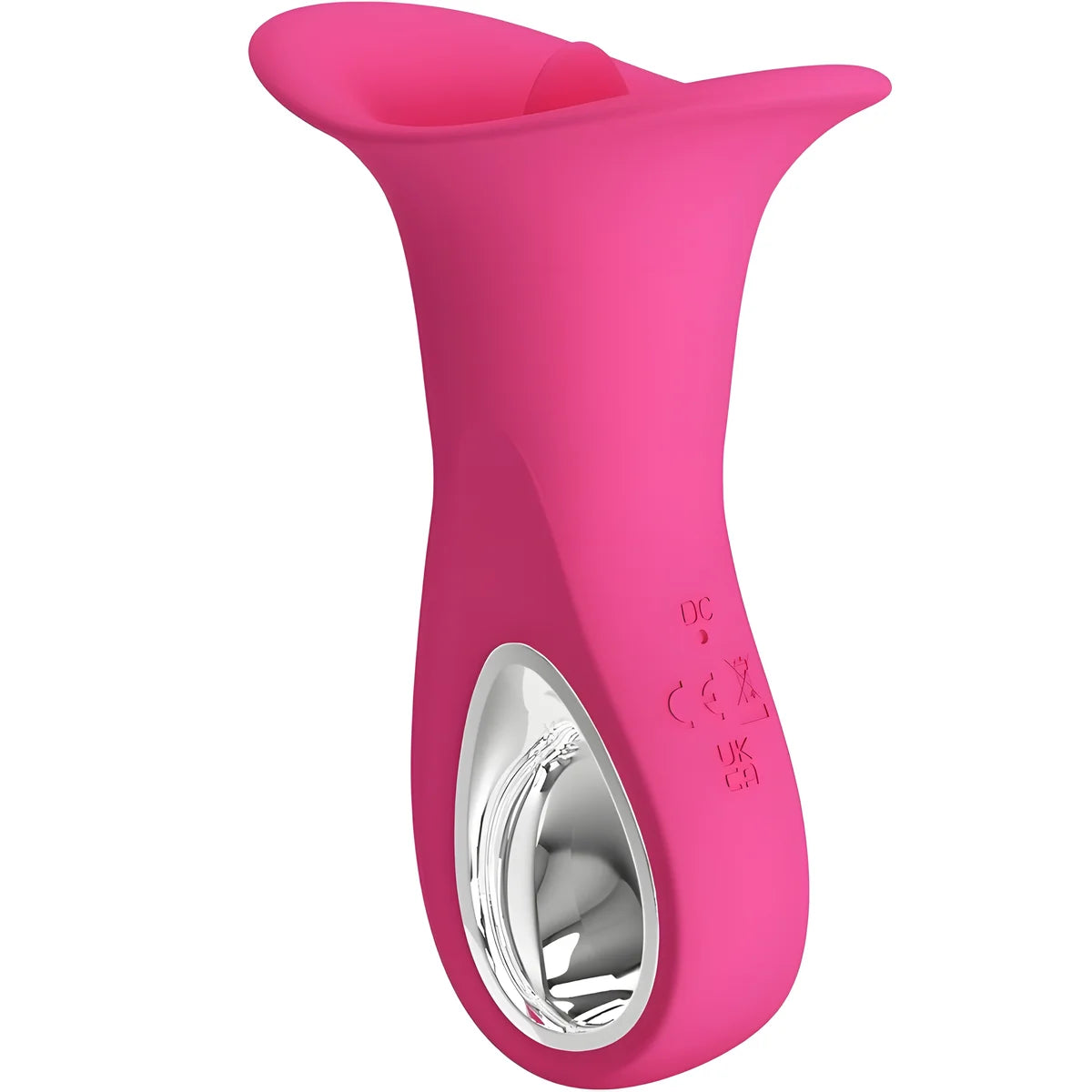 pretty love clyde vibrateur oral langue vibrante 12 vibrations rose