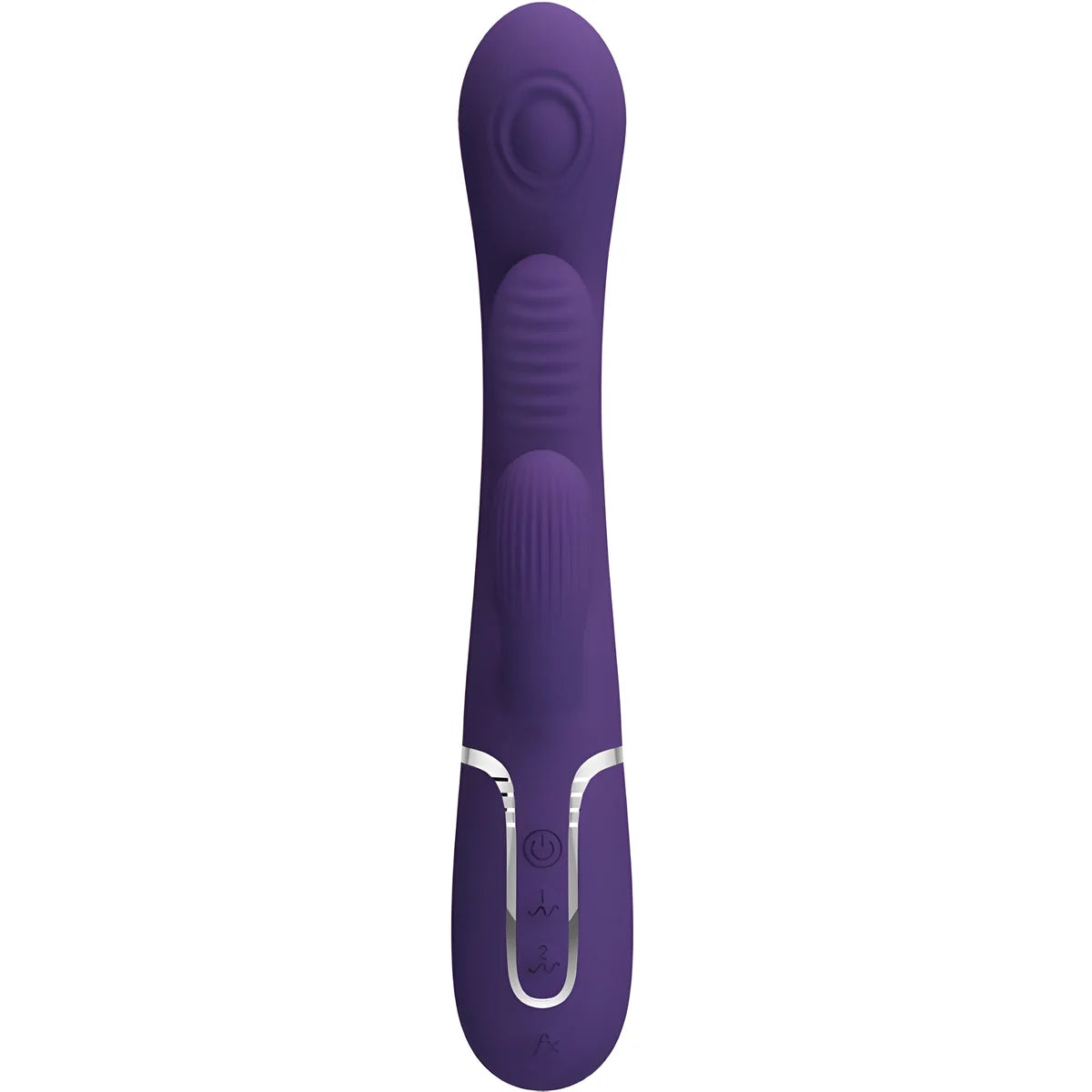 pretty love shania triple rabbit vibrateur multifonction violet