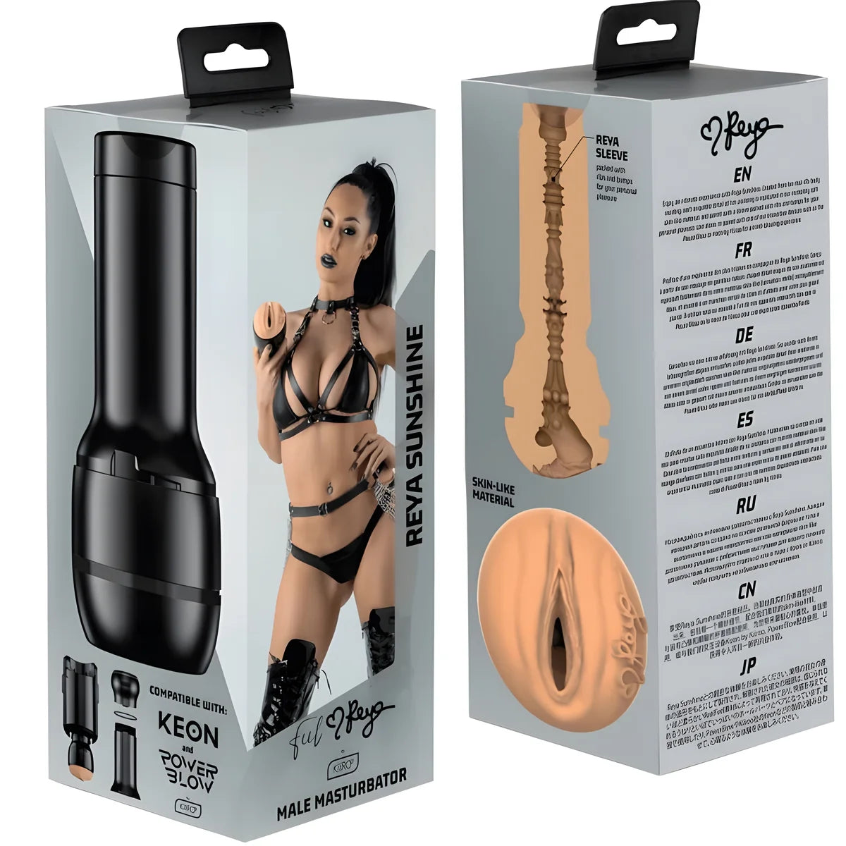 kiiroo sentez reya sunshine stroker collection kiiroo stars