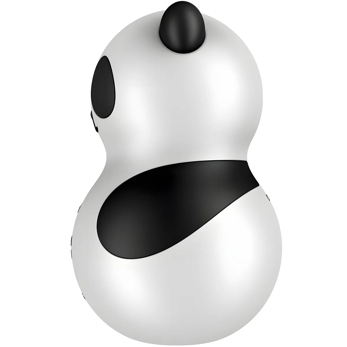 satisfyer pocket panda stimulateur vibrateur noir et blanc