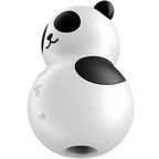 satisfyer pocket panda stimulateur vibrateur noir et blanc