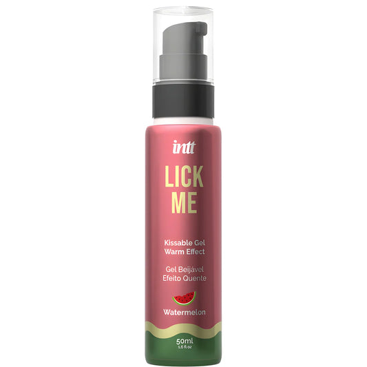 intt gel comestible lick me pasteque effet chaleureux