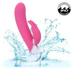calexotics first time vibrateur lapin rechargeable rose