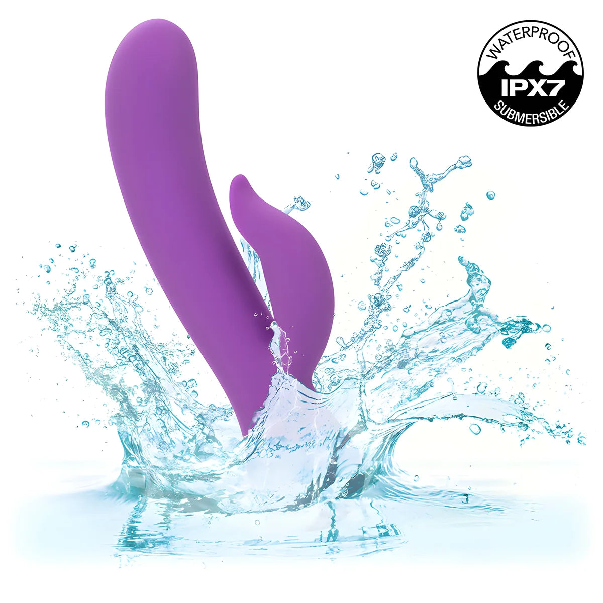 calexotics first time vibrateur pleaser rechargeable violet