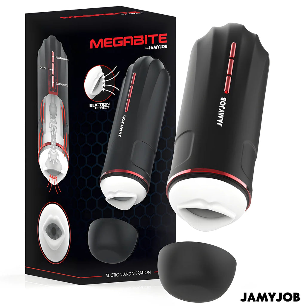 jamyjob masturbateur bouche automatique megabite 5 modes daspiration et de vibration