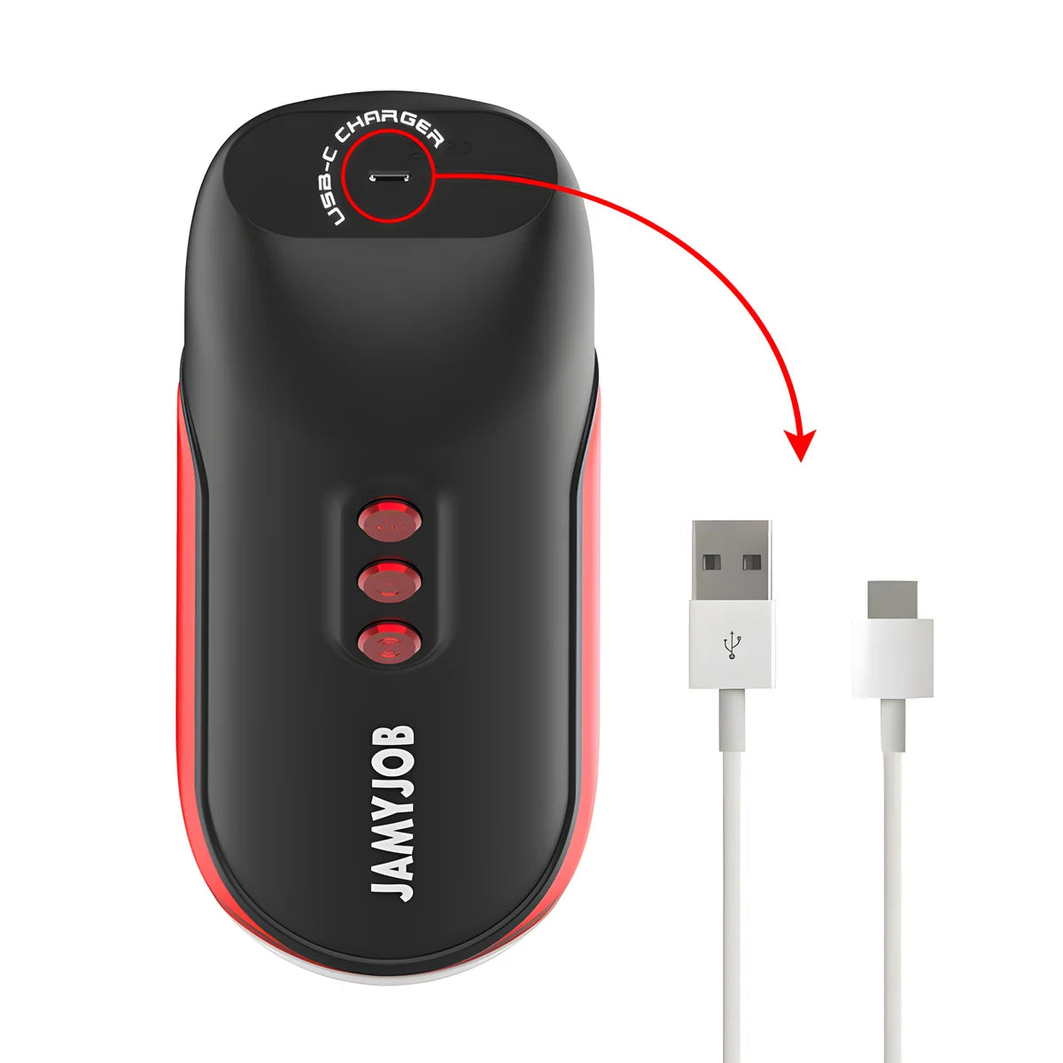 jamyjob masturbateur bouche automatique blaze 5 modes daspiration et de vibration