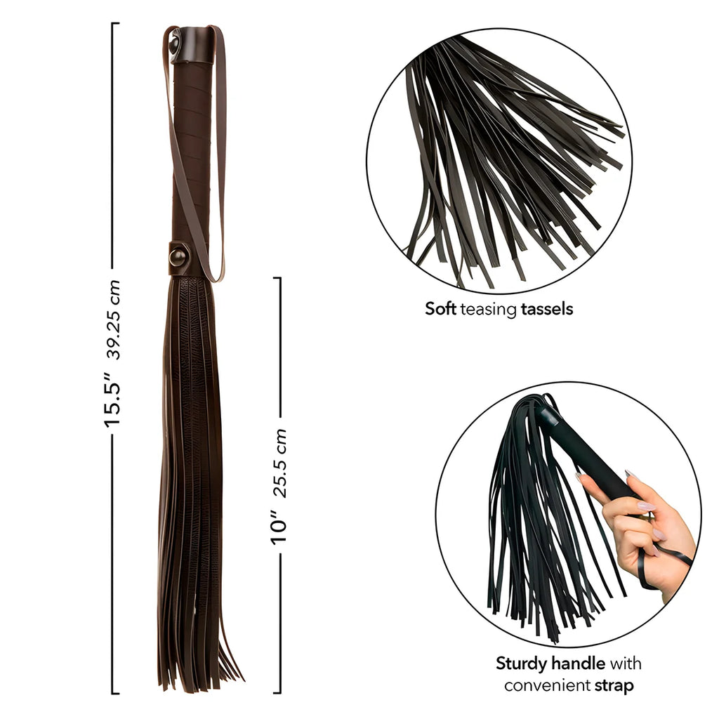 calexotics nocturnal flogger cuir noir