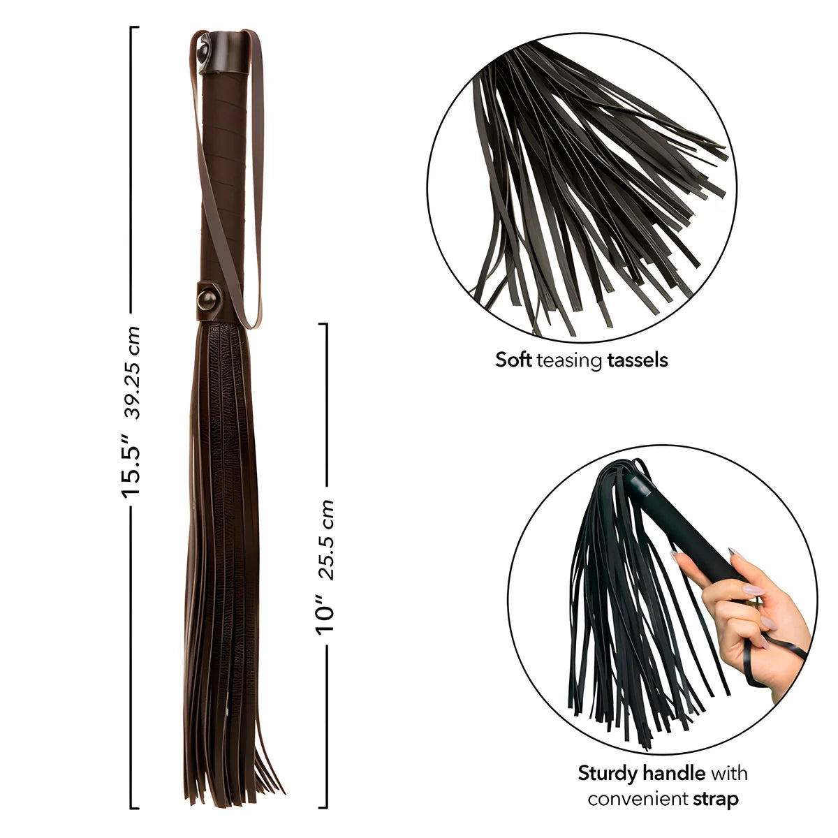 calexotics nocturnal flogger cuir noir