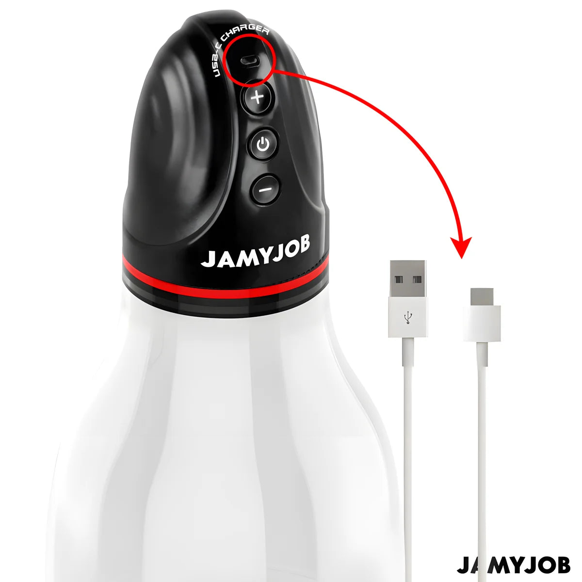 jamyjob pompe testique automatique xpand lite 3 niveaux daspiration gris