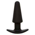 calexotics rock bottom tapered anal plug 10 vibrations silicone noir