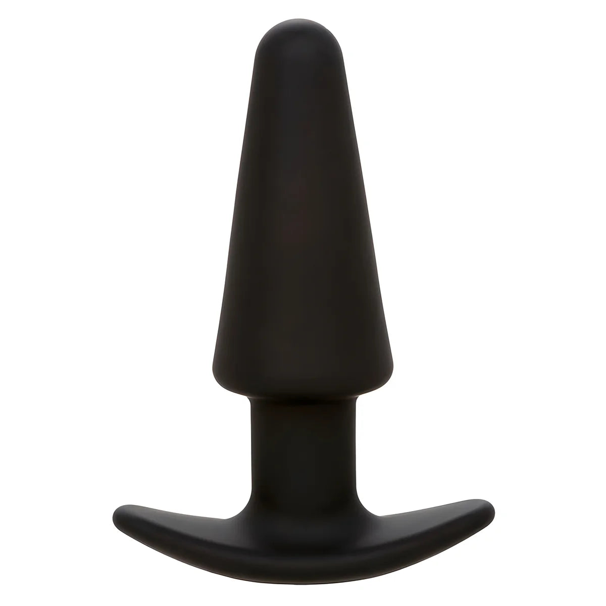 calexotics rock bottom tapered anal plug 10 vibrations silicone noir