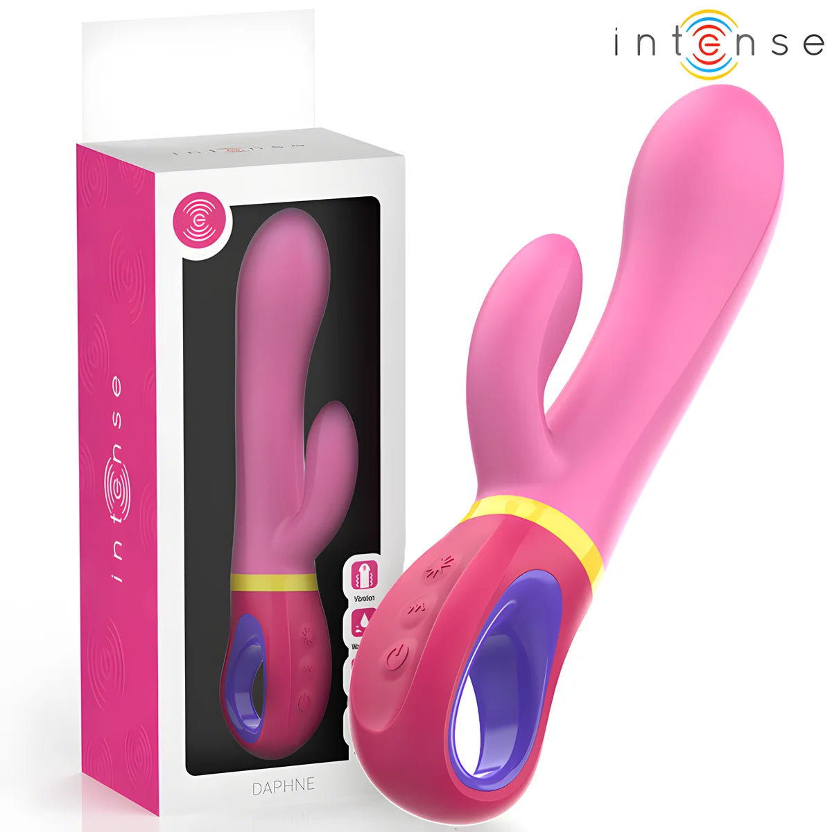 intense vibrateur lapin rose daphne