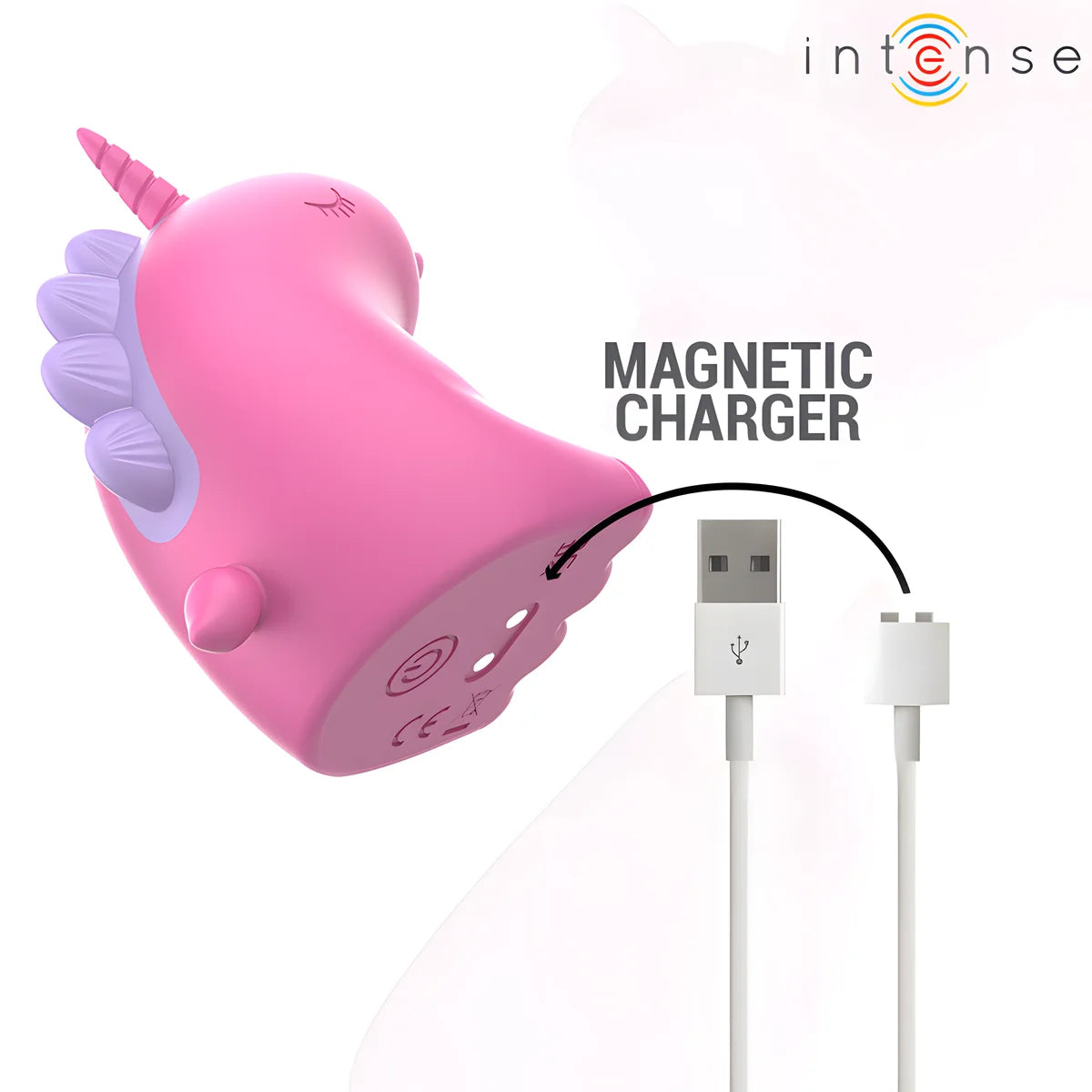 intense pinkie stimulateur licorne fucsia