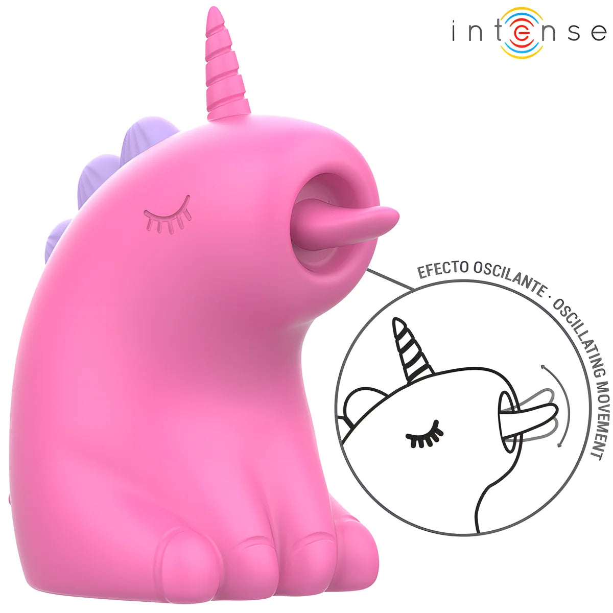 intense pinkie stimulateur licorne fucsia