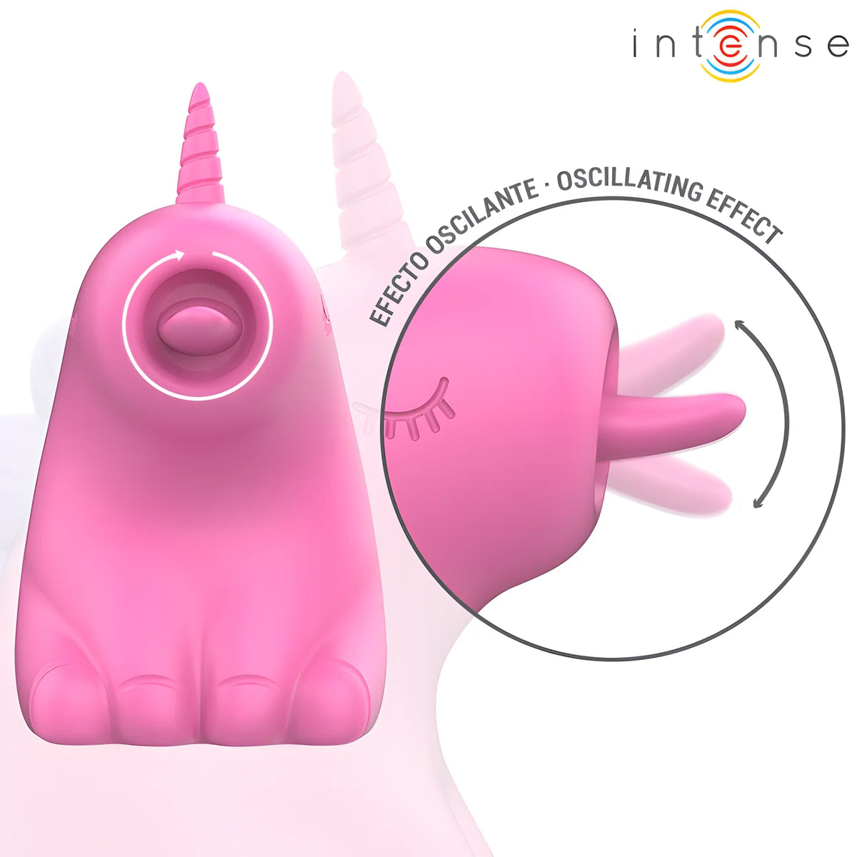 intense pinkie stimulateur licorne fucsia