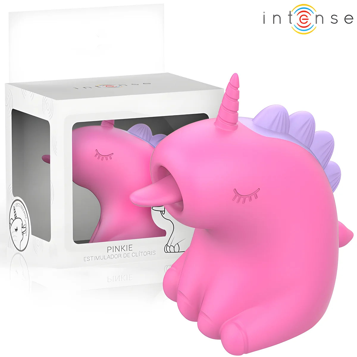 intense pinkie stimulateur licorne fucsia