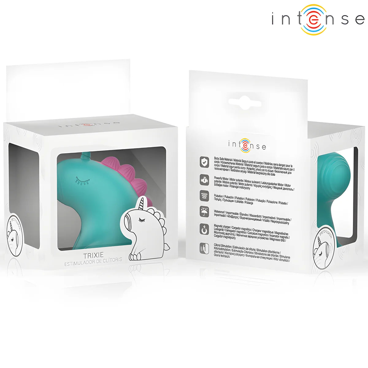 intense trixie stimulateur licorne vert