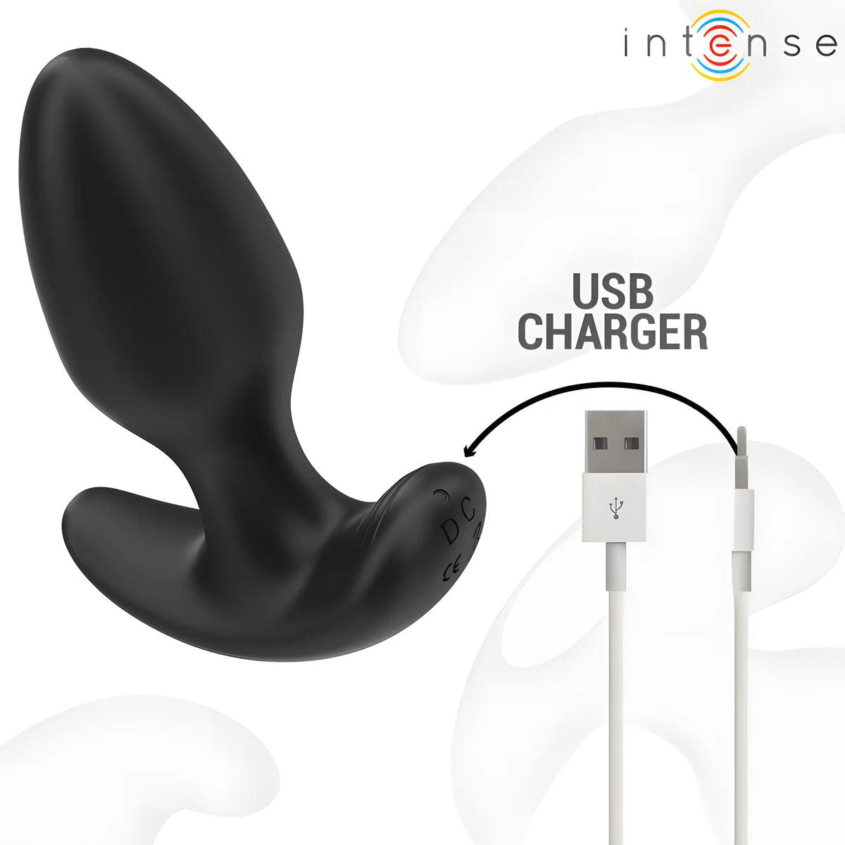 intense joey anal plug 10 vibrations noir telecommande