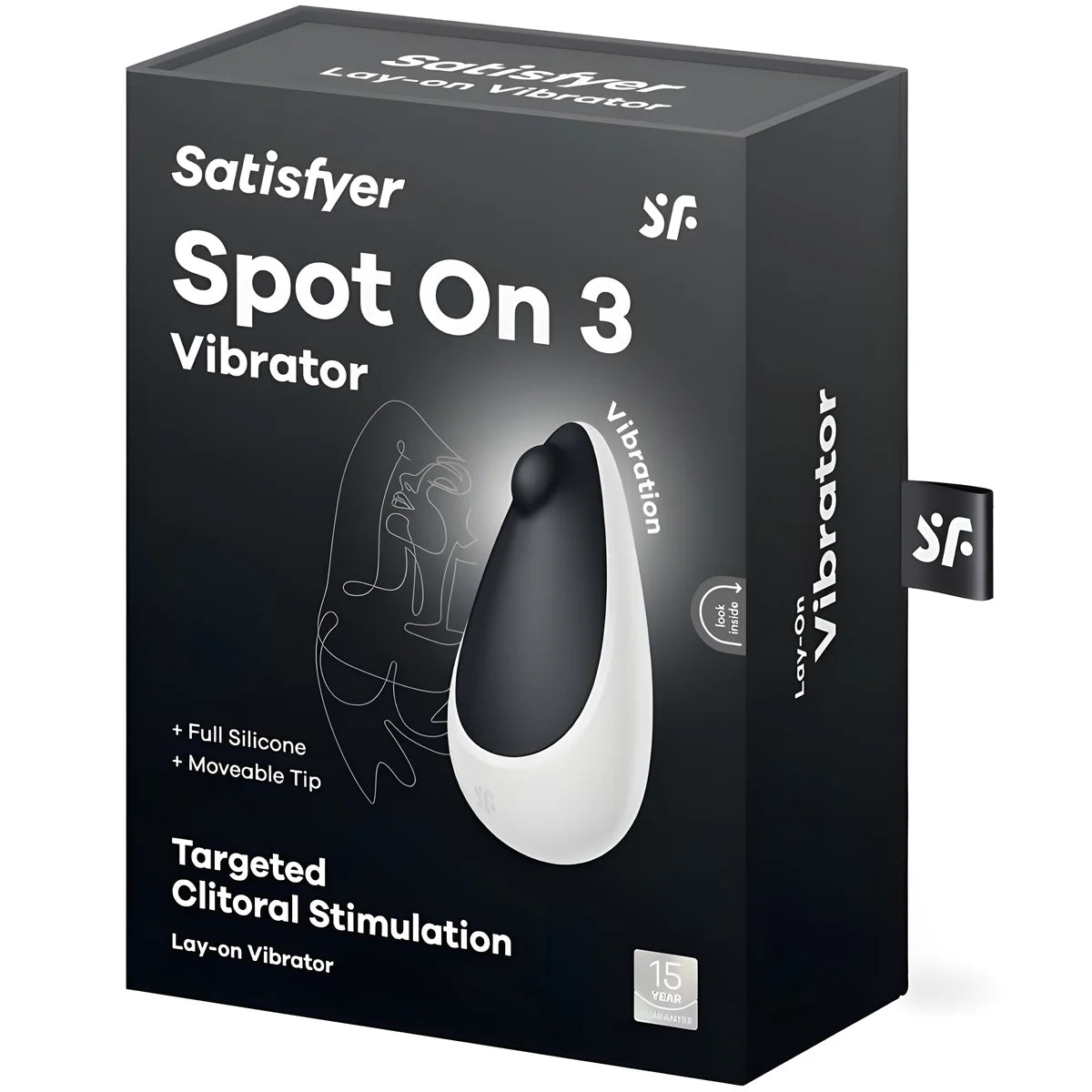 satisfyer spot on 3 stimulateur clitoral noir