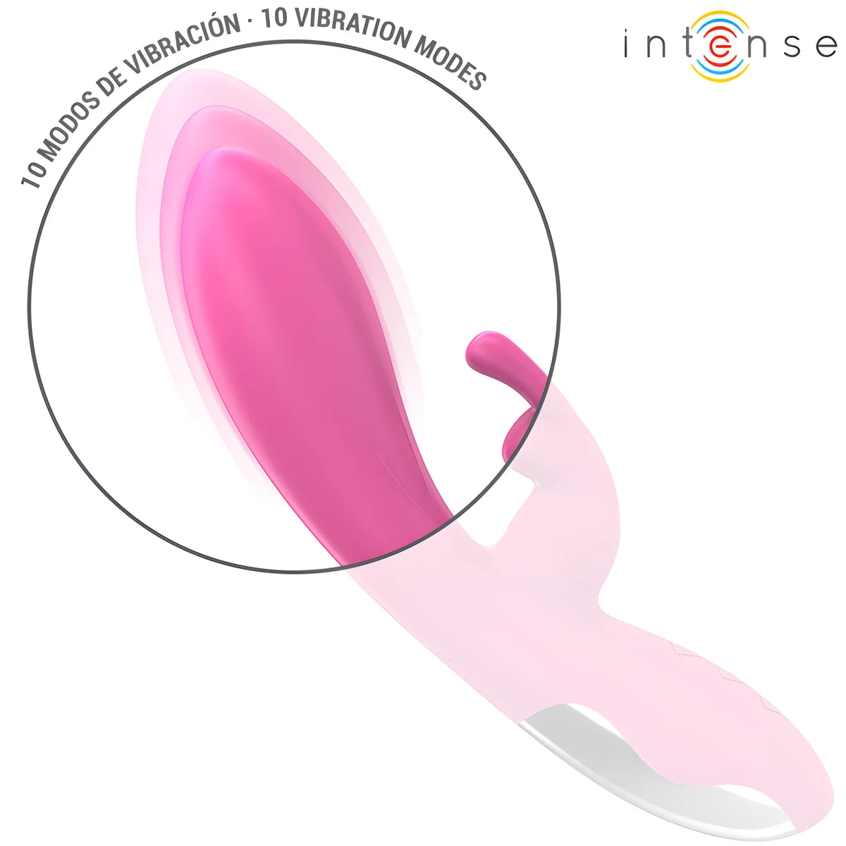 intense randall vibrateur rabbit 10 vibrations rose