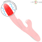 intense karol vibrateur multifonction poussee stimulation aspiration rouge