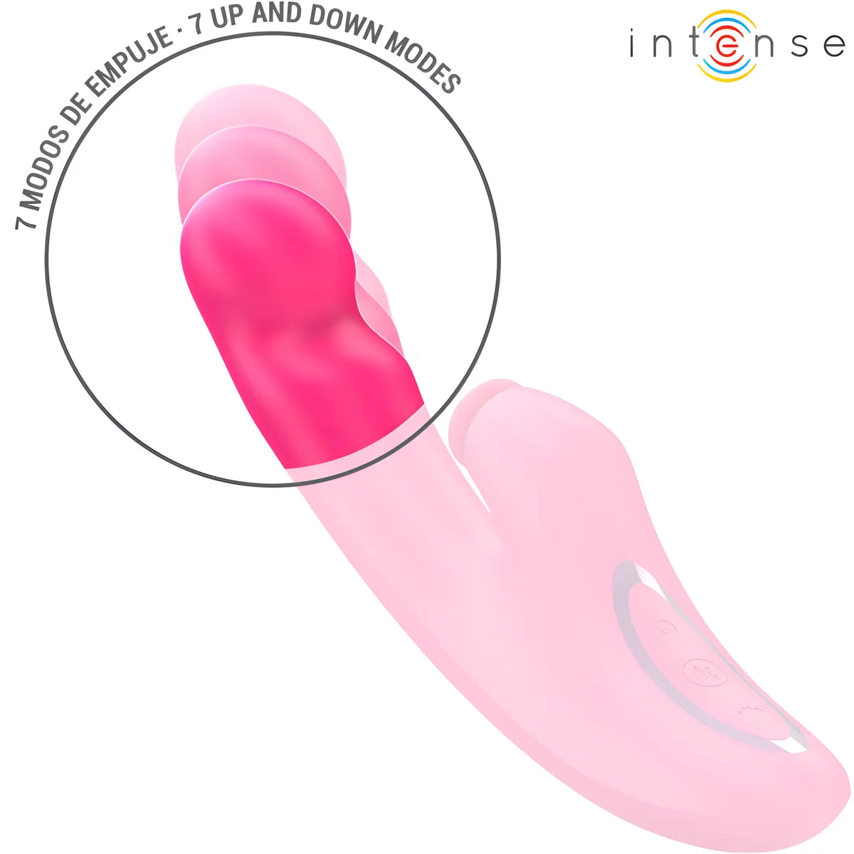 intense emi vibrateur 13 5 cm multifonction 3 en 1 10 vibrations rose