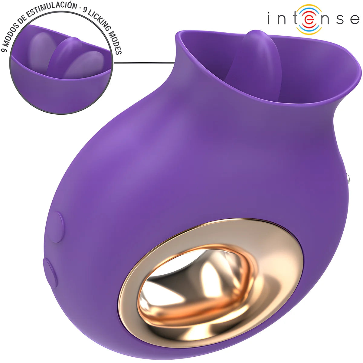 intense tuli stimulateur clitoris 9 vibrations 9 oscillations violet