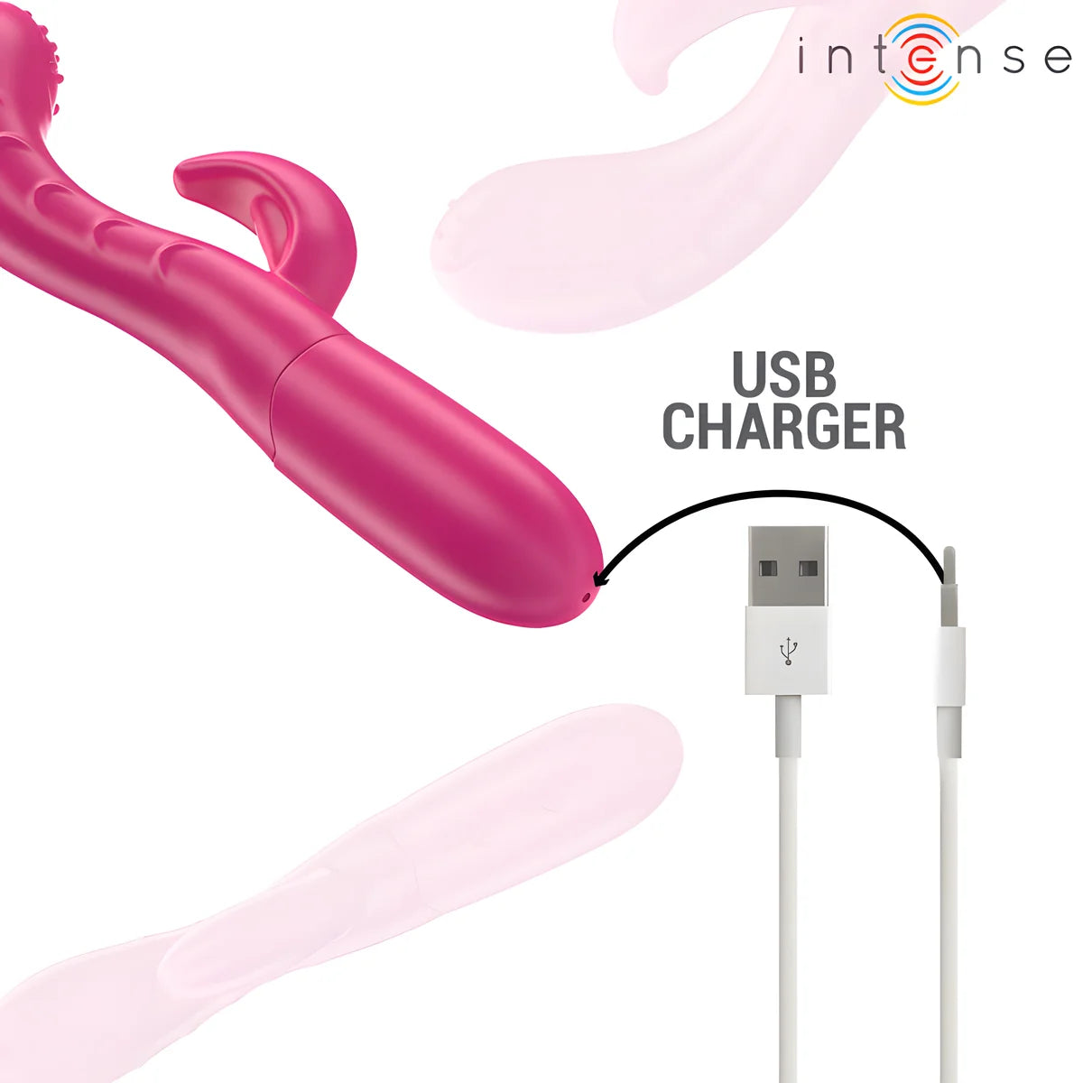 intense amara vibrateur avec langue stimulante 10 vibrations rose