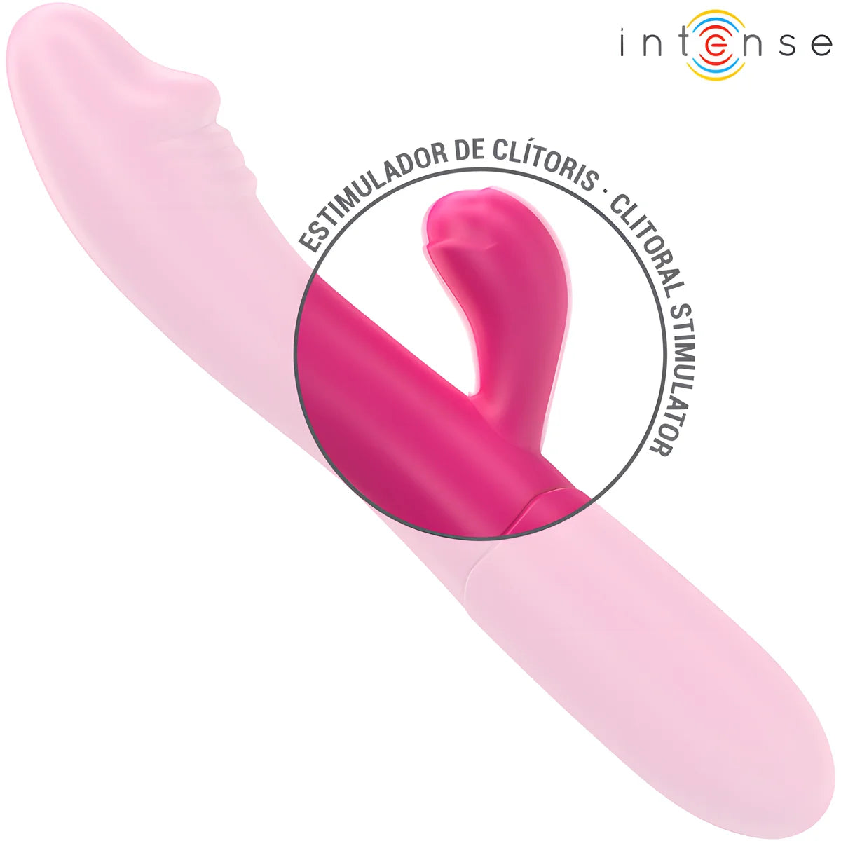 intense ivy vibrateur flexible 10 vibrations avec langue stimulante rose