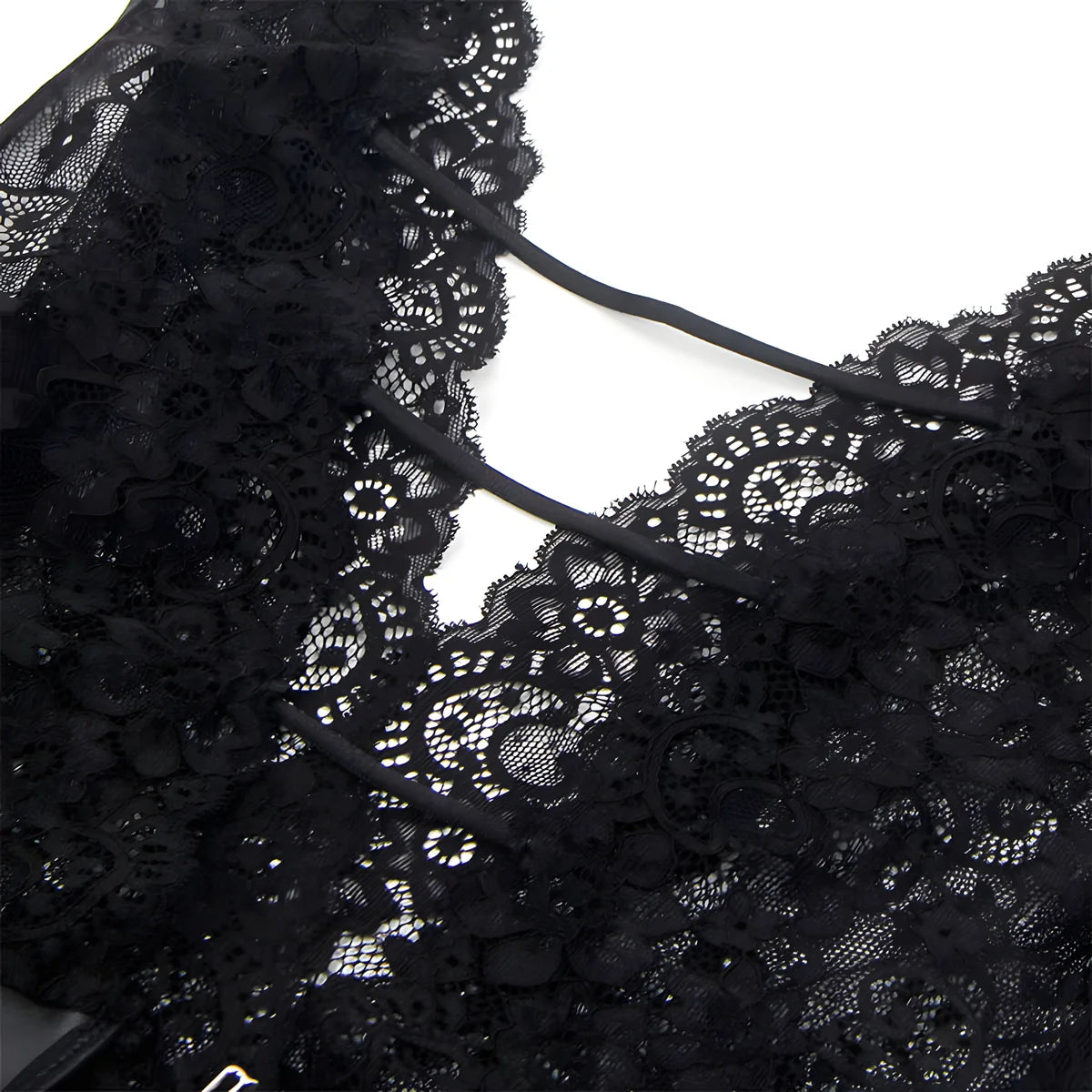 subblime 954390 body sexy avec porte jarretelles noir l xl