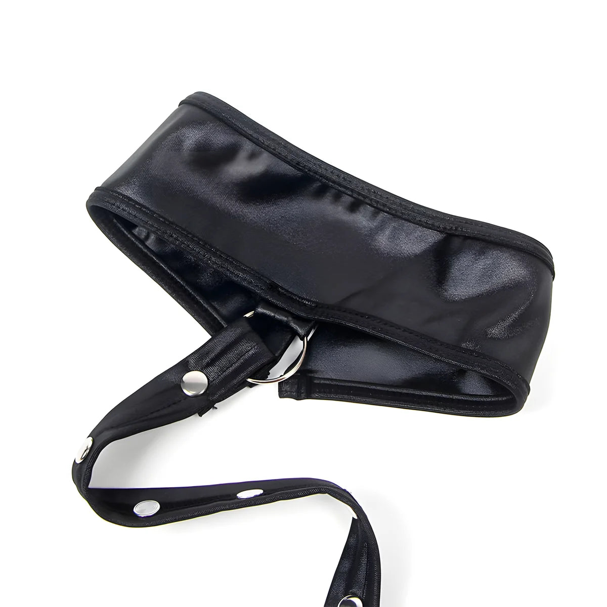 subblime 954406 robe bondage en cuir noir s m