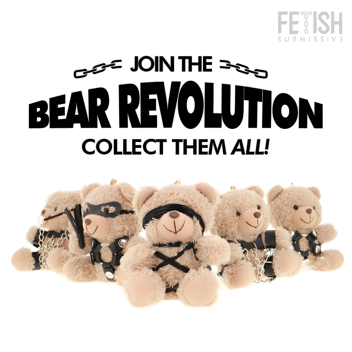 fetish submissive winnie teddy bear modele bdsm 6