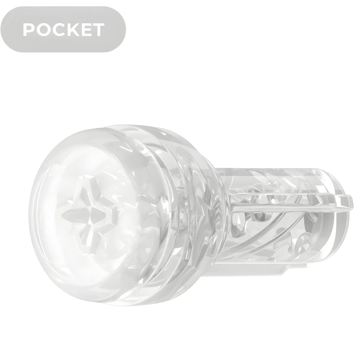 kiiroo feel pocket stroker cristal par kiiroo transparent