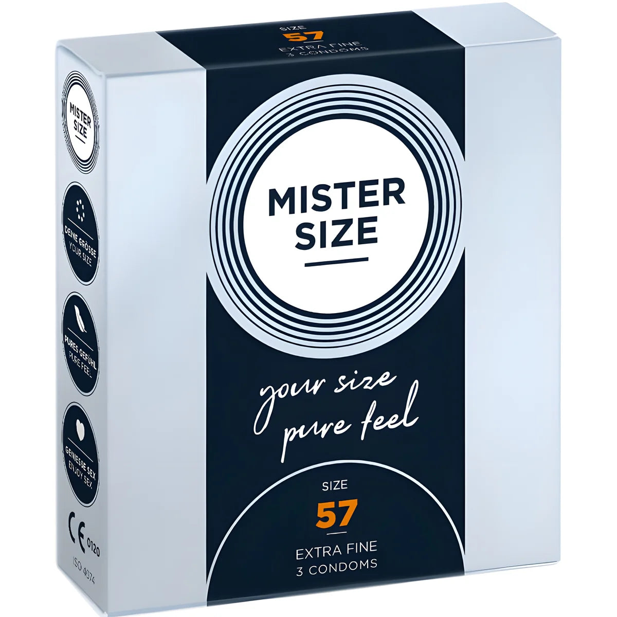 mister size preservatif taille l 57 mm 3 unites