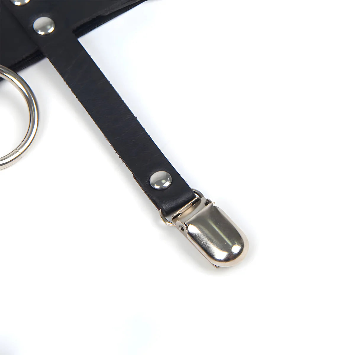 subblime 953744 jarretelle punk en cuir ajustable noir taille unique