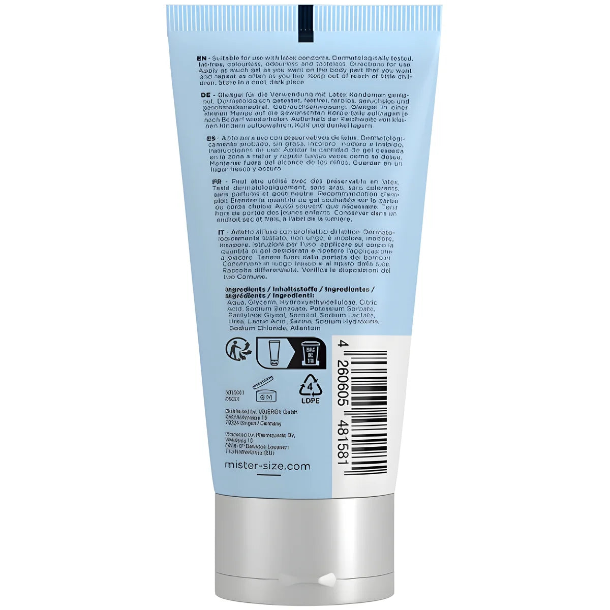 mister size lubrifiant bio 100 ml