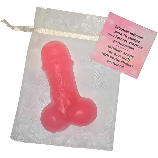 diablo picante savon parfume en forme de penis rose