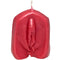 diablo picante bougie en forme de vagin rouge