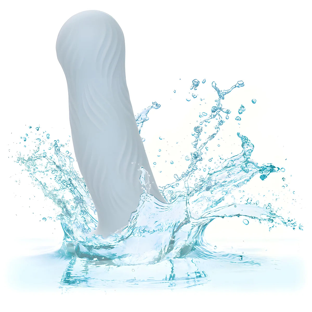 calexotics wave rider plug anal en mousse bleu