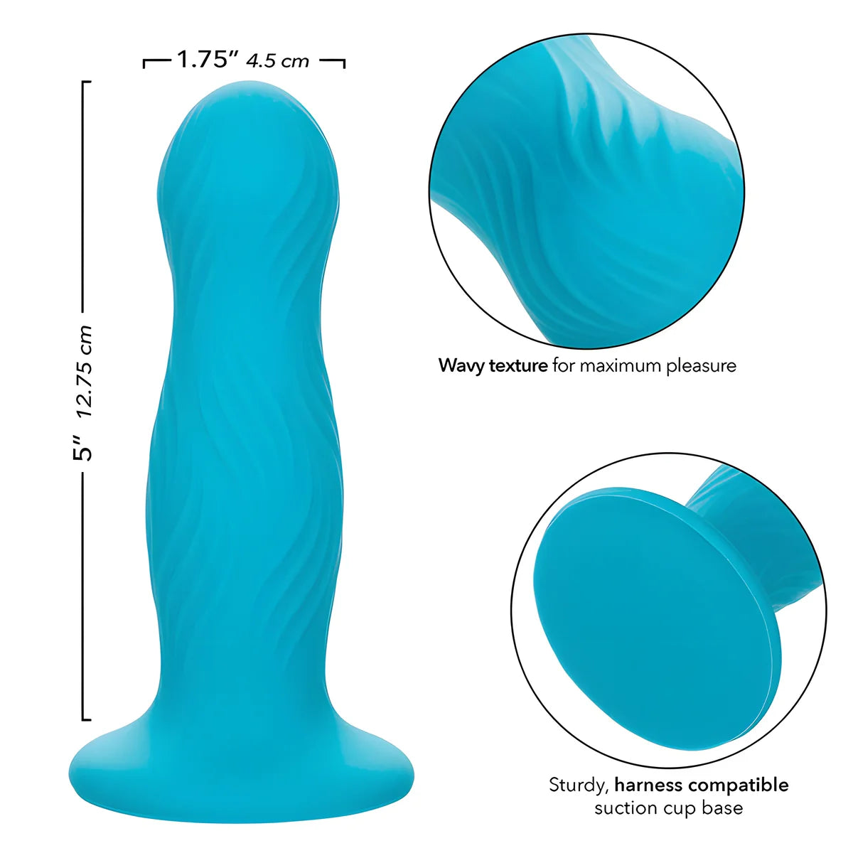 calexotics wave rider plug anal bleu