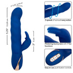 calexotics jack rabbit vibrateur wave motion bleu