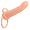 calexotics maxx double penetrateur nervure 10 vibrations flesh
